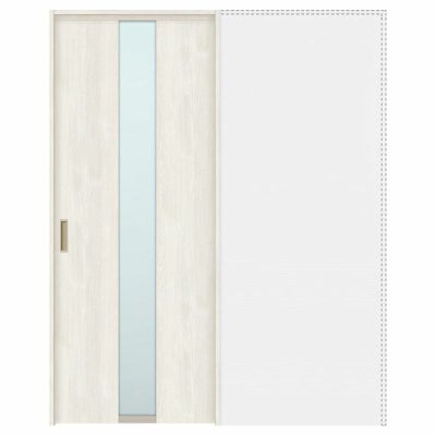 オーダーサイズ リクシル ラシッサＳ 室内引戸 上吊方式 引込み戸標準タイプ ASUHK-LGM ノンケーシング枠  W1188～1992㎜×Ｈ1750～2425㎜