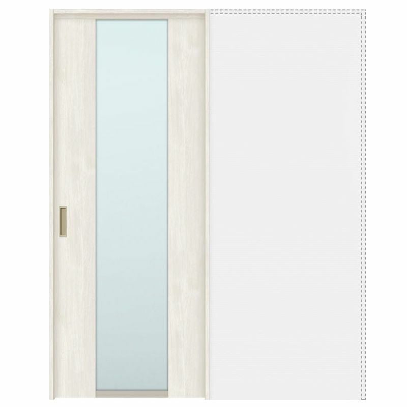 オーダーサイズ リクシル ラシッサＳ 室内引戸 上吊方式 引込み戸標準タイプ ASUHK-LGN ノンケーシング枠 W1188～1992㎜×Ｈ1750～2425㎜