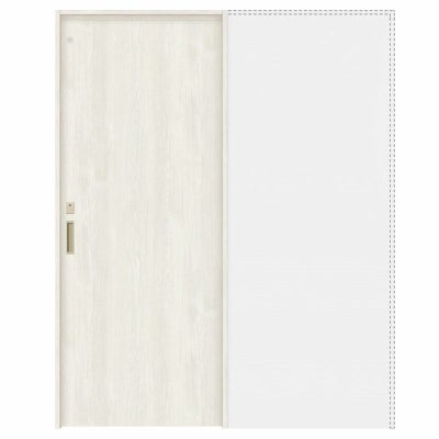 オーダーサイズ リクシル ラシッサＳ 室内引戸 上吊方式 引込み戸トイレタイプ ASUHL-LAA ノンケーシング枠 W912(W1188)～1992㎜×Ｈ650(Ｈ1750)～2425㎜