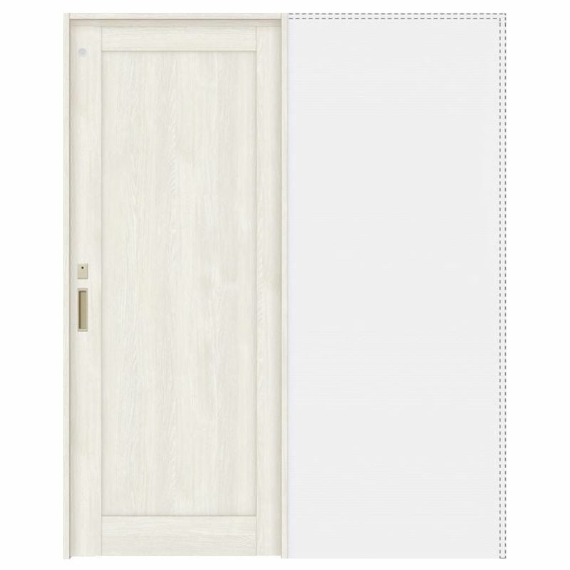 オーダーサイズ リクシル ラシッサＳ 室内引戸 上吊方式 引込み戸トイレタイプ ASUHL-LAG ノンケーシング枠 W1188～1992㎜×Ｈ1750～2425㎜