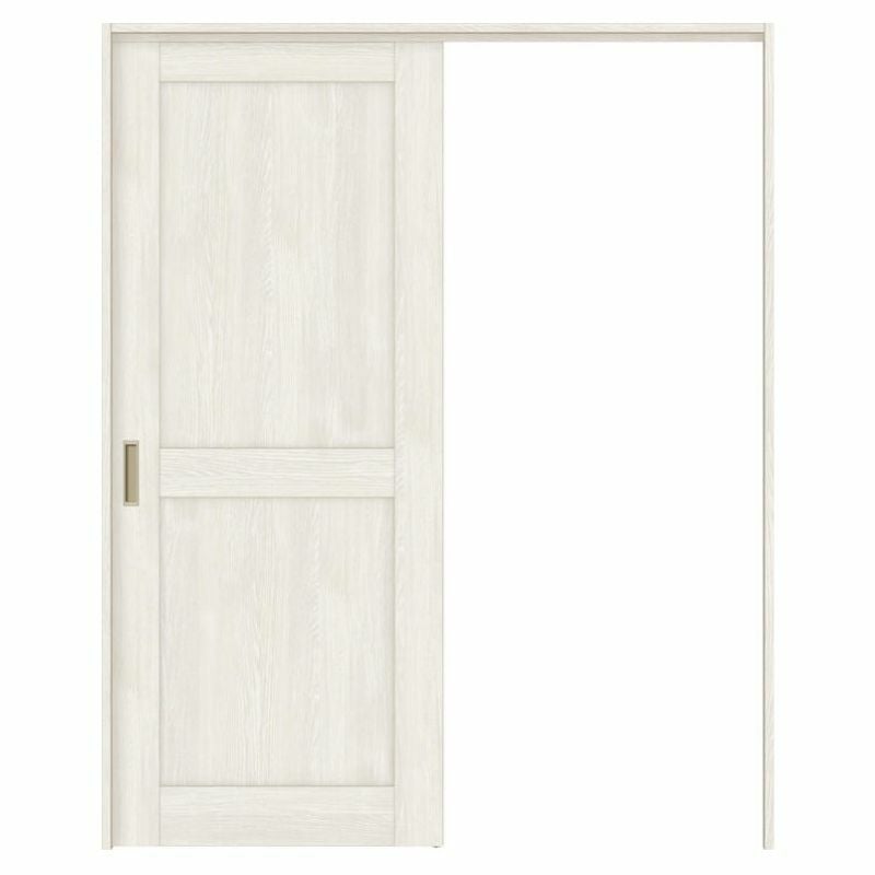 オーダーサイズ リクシル ラシッサＳ 可動間仕切り 引戸上吊方式 片引戸標準タイプ ASMKH-LAH ノンケーシング枠 W1092～1992㎜×Ｈ1750～2425㎜