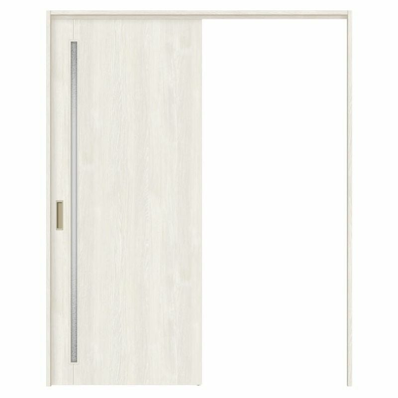 オーダーサイズ リクシル ラシッサＳ 可動間仕切り 引戸上吊方式 片引戸標準タイプ ASMKH-LGC ノンケーシング枠 W1092～1992㎜×Ｈ1750～2425㎜