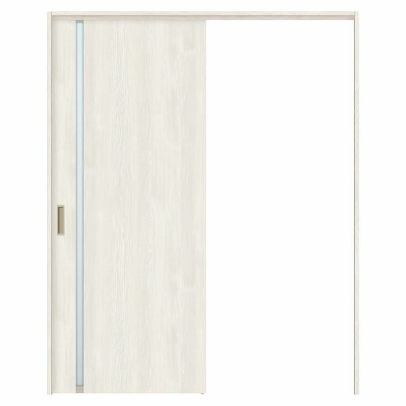 オーダーサイズ リクシル ラシッサＳ 可動間仕切り 引戸上吊方式 片引戸標準タイプ ASMKH-LGL ノンケーシング枠 W1092～1992㎜×Ｈ1750～2425㎜