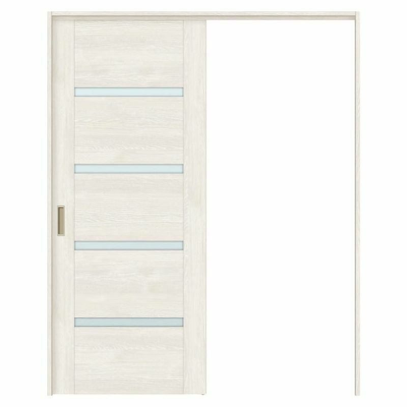 オーダーサイズ リクシル ラシッサＳ 可動間仕切り 引戸上吊方式 片引戸標準タイプ ASMKH-LGR ノンケーシング枠 W1092～1992㎜×Ｈ1750～2425㎜