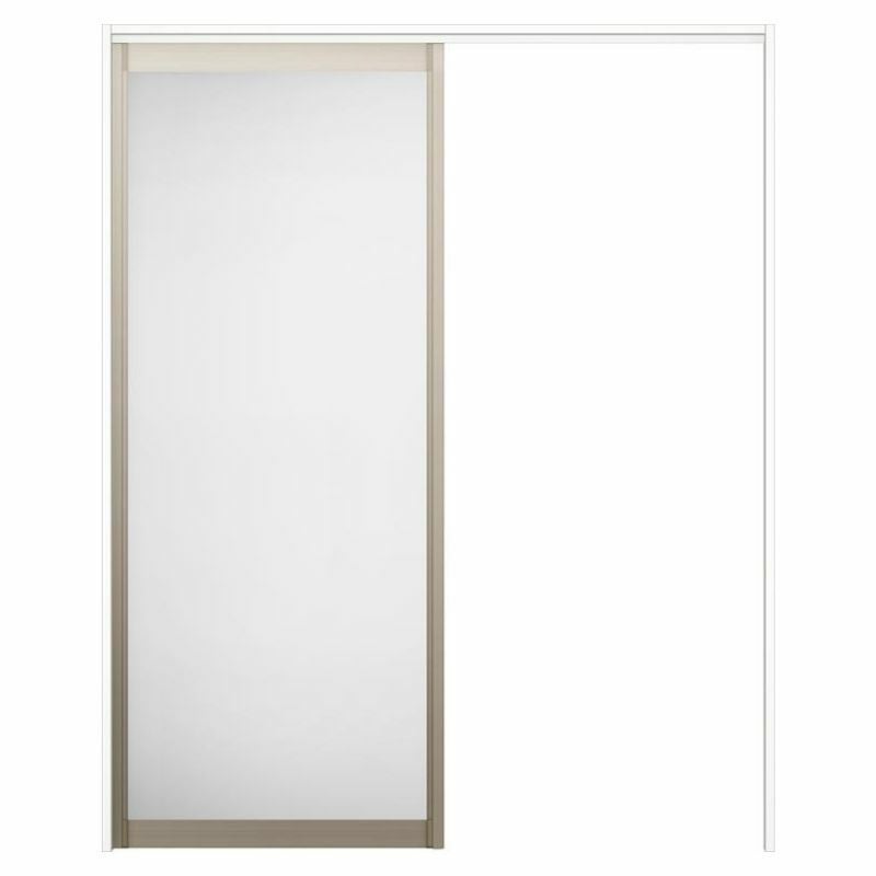 オーダーサイズ リクシル ラシッサＳ 可動間仕切り 引戸上吊方式 片引戸標準タイプ ASMKH-LZA ノンケーシング枠 W1092～1992㎜×Ｈ1750～2425㎜