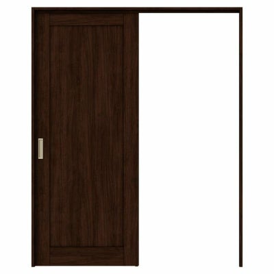 オーダーサイズ リクシル ラシッサＳ 可動間仕切り 引戸上吊方式 片引戸標準タイプ ASMKH-LAG ケーシング付枠 W1092～1992㎜×Ｈ1750～2425㎜