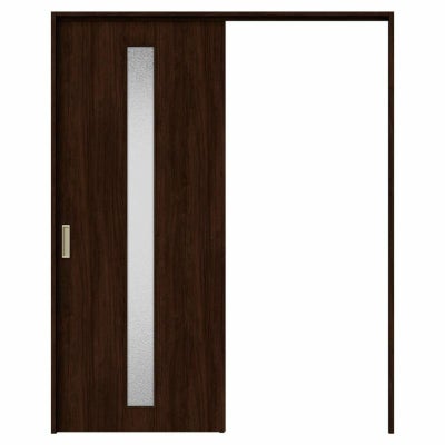 オーダーサイズ リクシル ラシッサＳ 可動間仕切り 引戸上吊方式 片引戸標準タイプ ASMKH-LGA ケーシング付枠 W1092～1992㎜×Ｈ1750～2425㎜