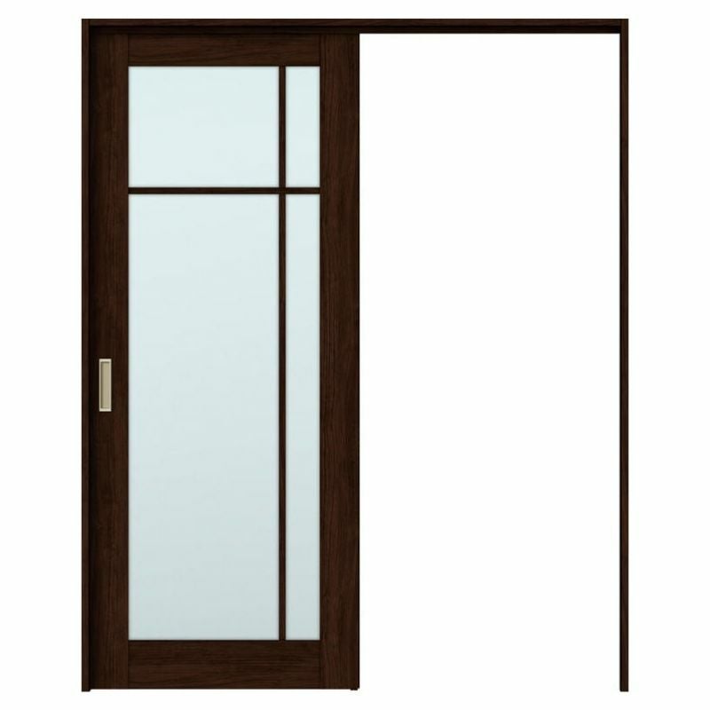 オーダーサイズ リクシル ラシッサＳ 可動間仕切り 引戸上吊方式 片引戸標準タイプ ASMKH-LGK ケーシング付枠 W1092～1992㎜×Ｈ1750～2425㎜