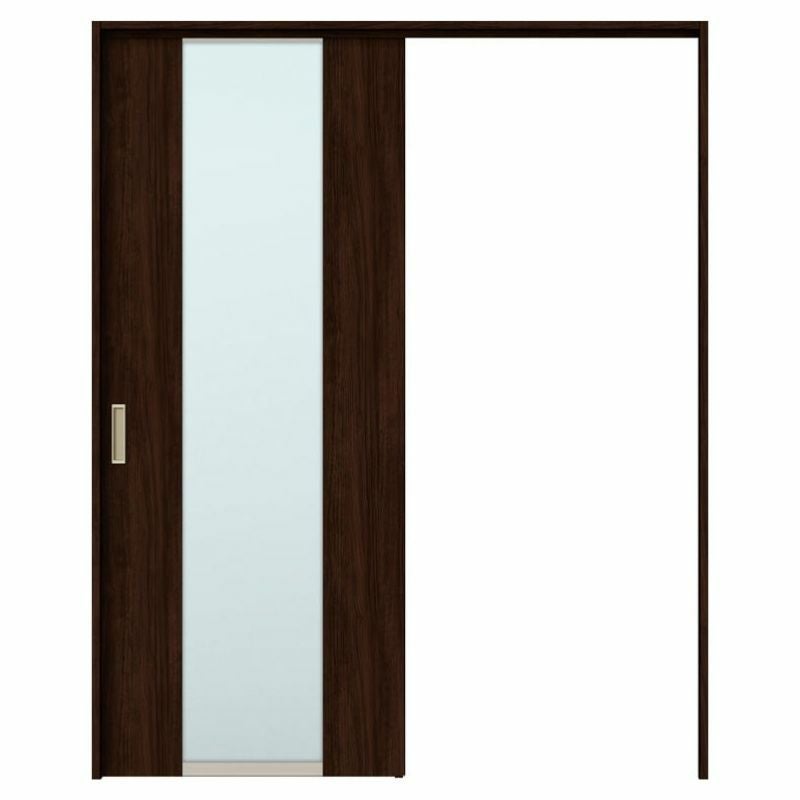 オーダーサイズ リクシル ラシッサＳ 可動間仕切り 引戸上吊方式 片引戸標準タイプ ASMKH-LGN ケーシング付枠 W1092～1992㎜×Ｈ1750～2425㎜