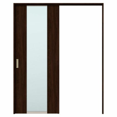 オーダーサイズ リクシル ラシッサＳ 可動間仕切り 引戸上吊方式 片引戸標準タイプ ASMKH-LGN ケーシング付枠 W1092～1992㎜×Ｈ1750～2425㎜