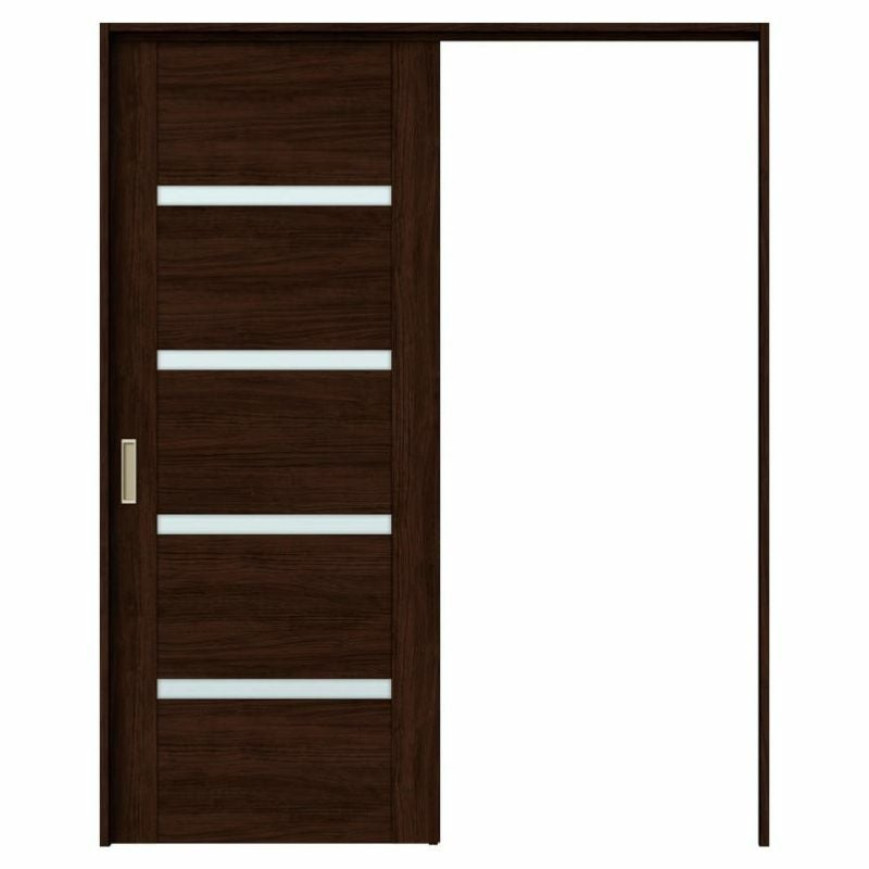 オーダーサイズ リクシル ラシッサＳ 可動間仕切り 引戸上吊方式 片引戸標準タイプ ASMKH-LGR ケーシング付枠 W1092～1992㎜×Ｈ1750～2425㎜