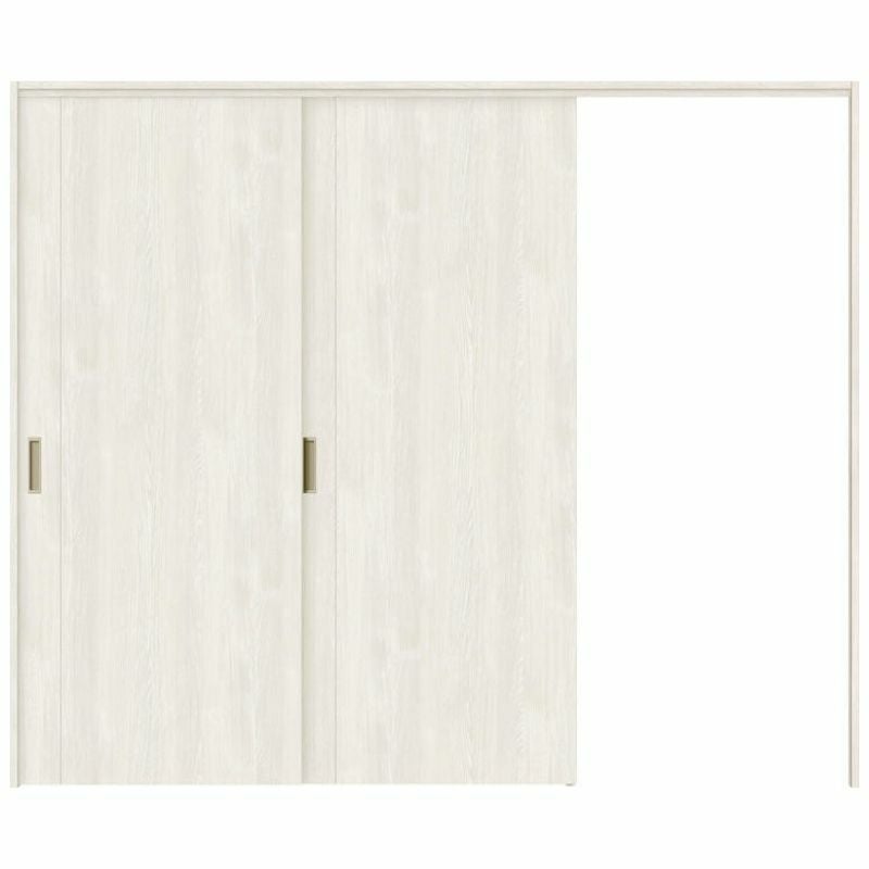 オーダーサイズ リクシル ラシッサＳ 可動間仕切り 引戸上吊方式 片引戸2枚建 ASMKD-LAC ノンケーシング枠 W1604～2954㎜×Ｈ1750～2425㎜