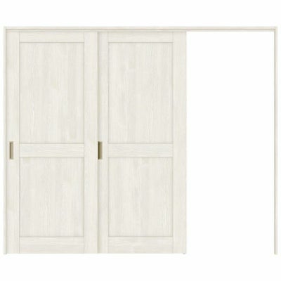 オーダーサイズ リクシル ラシッサＳ 可動間仕切り 引戸上吊方式 片引戸2枚建 ASMKD-LAH ノンケーシング枠 W1604～2954㎜×Ｈ1750～2425㎜