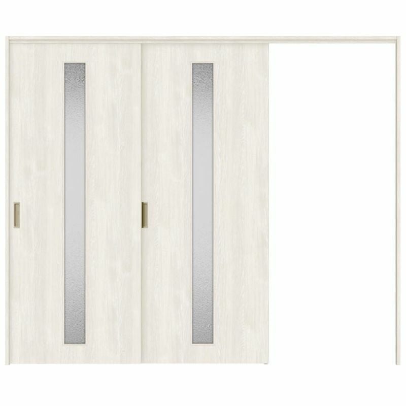 オーダーサイズ リクシル ラシッサＳ 可動間仕切り 引戸上吊方式 片引戸2枚建 ASMKD-LGA ノンケーシング枠 W1604～2954㎜×Ｈ1750～2425㎜