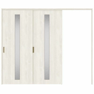 オーダーサイズ リクシル ラシッサＳ 可動間仕切り 引戸上吊方式 片引戸2枚建 ASMKD-LGA ノンケーシング枠 W1604～2954㎜×Ｈ1750～2425㎜