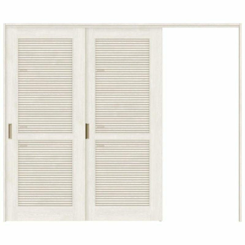 オーダーサイズ リクシル ラシッサＳ 可動間仕切り 引戸上吊方式 片引戸2枚建 ASMKD-LTA ノンケーシング枠 W1604～2954㎜×Ｈ1750～2425㎜