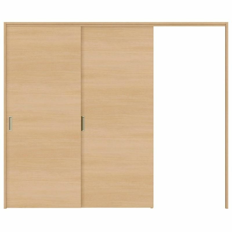 オーダーサイズ リクシル ラシッサＳ 可動間仕切り 引戸上吊方式 片引戸2枚建 ASMKD-LAB ケーシング付枠 W1604～2954㎜×Ｈ1750～2425㎜