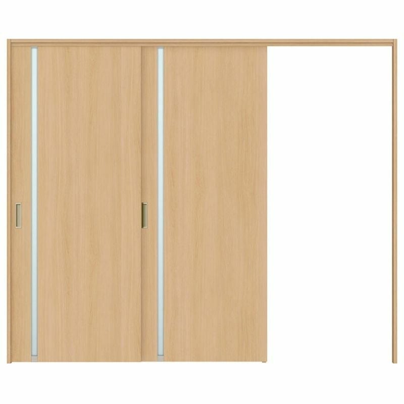 オーダーサイズ リクシル ラシッサＳ 可動間仕切り 引戸上吊方式 片引戸2枚建 ASMKD-LGL ケーシング付枠 W1604～2954㎜×Ｈ1750～2425㎜