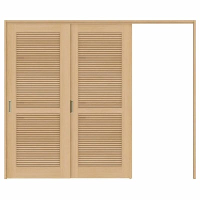 オーダーサイズ リクシル ラシッサＳ 可動間仕切り 引戸上吊方式 片引戸2枚建 ASMKD-LTA ケーシング付枠 W1604～2954㎜×Ｈ1750～2425㎜