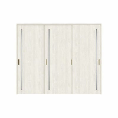 オーダーサイズ リクシル ラシッサＳ 可動間仕切り 上吊方式 引違い戸3枚建 ASMHT-LGC ノンケーシング枠 W1604～2954㎜×Ｈ1750～2425㎜