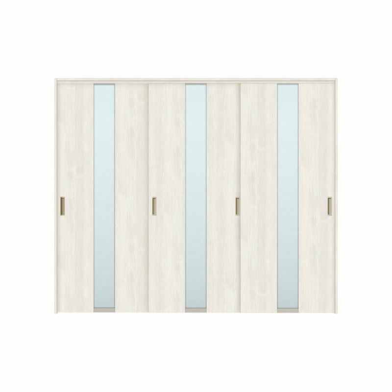 オーダーサイズ リクシル ラシッサＳ 可動間仕切り 上吊方式 引違い戸3枚建 ASMHT-LGM ノンケーシング枠 W1604～2954㎜×Ｈ1750～2425㎜