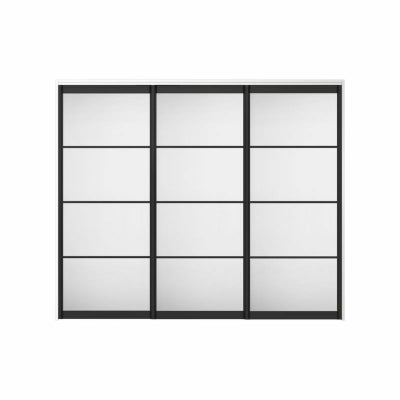 オーダーサイズ リクシル ラシッサＳ 可動間仕切り 上吊方式 引違い戸3枚建 ASMHT-LZB ノンケーシング枠 W1604～2954㎜×Ｈ1750～2425㎜