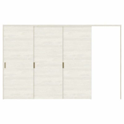 オーダーサイズ リクシル ラシッサＳ 可動間仕切り 引戸上吊方式 片引戸3枚建 ASMKT-LAB ノンケーシング枠 W2116～3916㎜×Ｈ1750～2425㎜