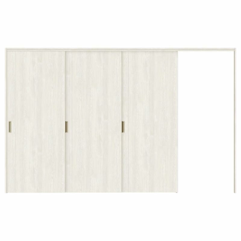 オーダーサイズ リクシル ラシッサＳ 可動間仕切り 引戸上吊方式 片引戸3枚建 ASMKT-LAC ノンケーシング枠 W2116～3916㎜×Ｈ1750～2425㎜