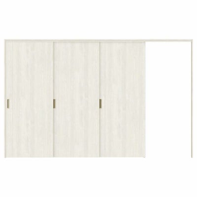 オーダーサイズ リクシル ラシッサＳ 可動間仕切り 引戸上吊方式 片引戸3枚建 ASMKT-LAC ノンケーシング枠 W2116～3916㎜×Ｈ1750～2425㎜