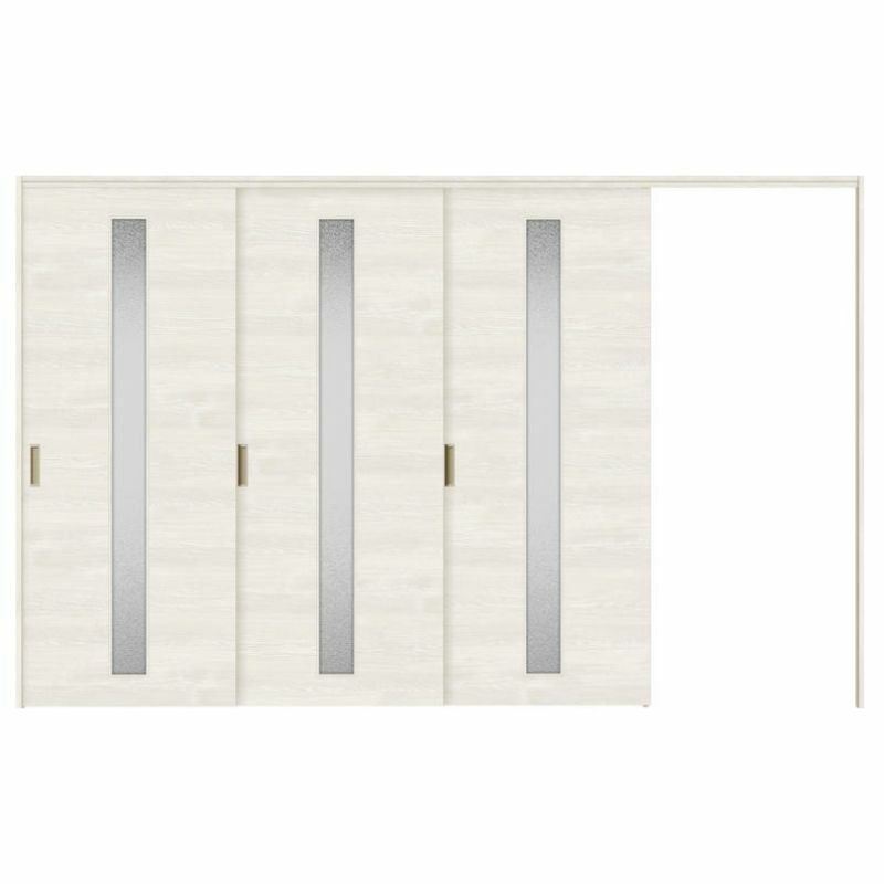 オーダーサイズ リクシル ラシッサＳ 可動間仕切り 引戸上吊方式 片引戸3枚建 ASMKT-LGB ノンケーシング枠 W2116～3916㎜×Ｈ1750～2425㎜