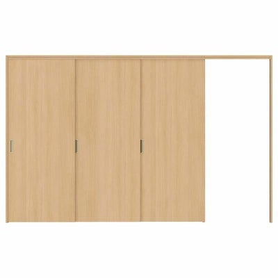 オーダーサイズ リクシル ラシッサＳ 可動間仕切り 引戸上吊方式 片引戸3枚建 ASMKT-LAA ケーシング付枠 W2116～3916㎜×Ｈ1750～2425㎜