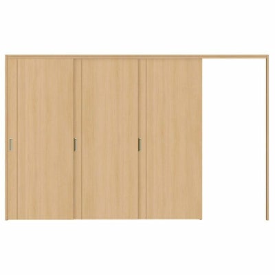 オーダーサイズ リクシル ラシッサＳ 可動間仕切り 引戸上吊方式 片引戸3枚建 ASMKT-LAC ケーシング付枠 W2116～3916㎜×Ｈ1750～2425㎜