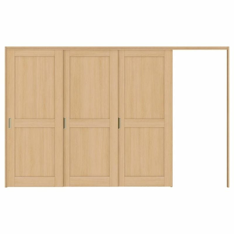 オーダーサイズ リクシル ラシッサＳ 可動間仕切り 引戸上吊方式 片引戸3枚建 ASMKT-LAH ケーシング付枠 W2116～3916㎜×Ｈ1750～2425㎜