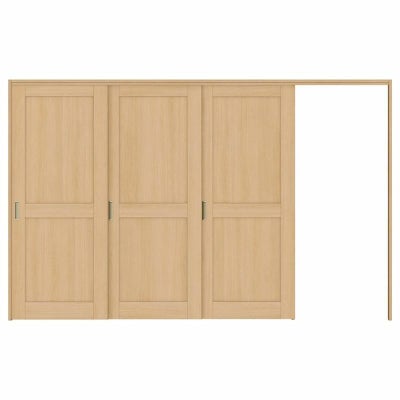 オーダーサイズ リクシル ラシッサＳ 可動間仕切り 引戸上吊方式 片引戸3枚建 ASMKT-LAH ケーシング付枠 W2116～3916㎜×Ｈ1750～2425㎜