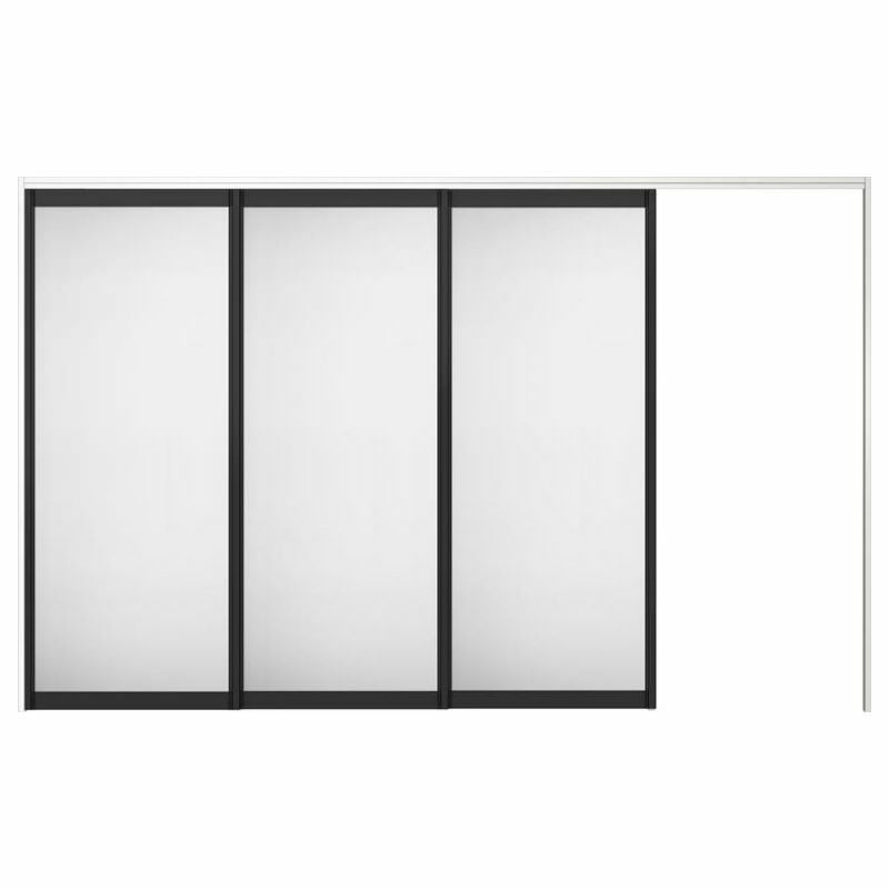 オーダーサイズ リクシル ラシッサＳ 可動間仕切り 引戸上吊方式 片引戸3枚建 ASMKT-LZA ケーシング付枠 W2116～3916㎜×Ｈ1750～2425㎜