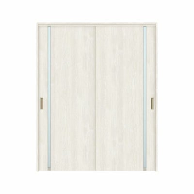 オーダーサイズ リクシル ラシッサＳ 可動間仕切り 上吊方式 引違い戸2枚建 ASMHH-LGL ノンケーシング枠 W1092～1992㎜×Ｈ1750～2425㎜