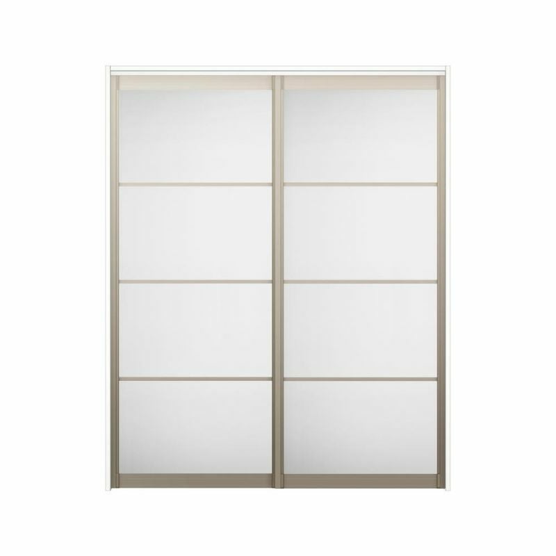 オーダーサイズ リクシル ラシッサＳ 可動間仕切り 上吊方式 引違い戸2枚建 ASMHH-LZB ノンケーシング枠 W1092～1992㎜×Ｈ1750～2425㎜