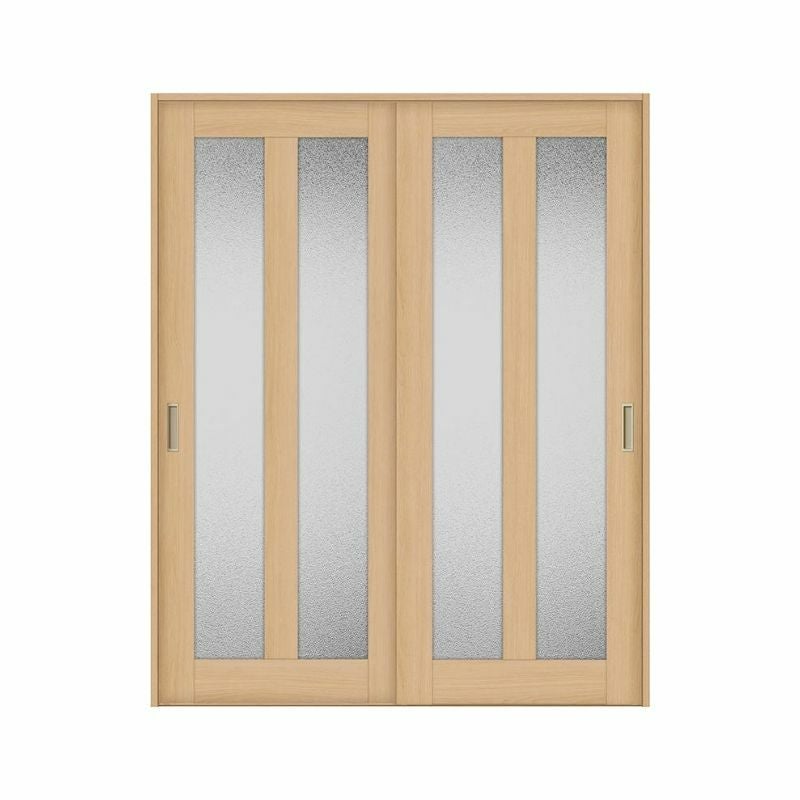 オーダーサイズ リクシル ラシッサＳ 可動間仕切り 上吊方式 引違い戸2枚建 ASMHH-LGG ケーシング付枠 W1092～1992㎜×Ｈ1750～2425㎜