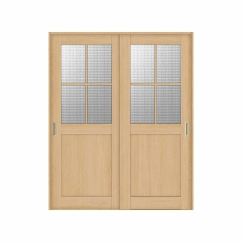 オーダーサイズ リクシル ラシッサＳ 可動間仕切り 上吊方式 引違い戸2枚建 ASMHH-LGH ケーシング付枠 W1092～1992㎜×Ｈ1750～2425㎜