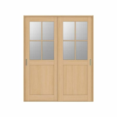 オーダーサイズ リクシル ラシッサＳ 可動間仕切り 上吊方式 引違い戸2枚建 ASMHH-LGH ケーシング付枠 W1092～1992㎜×Ｈ1750～2425㎜