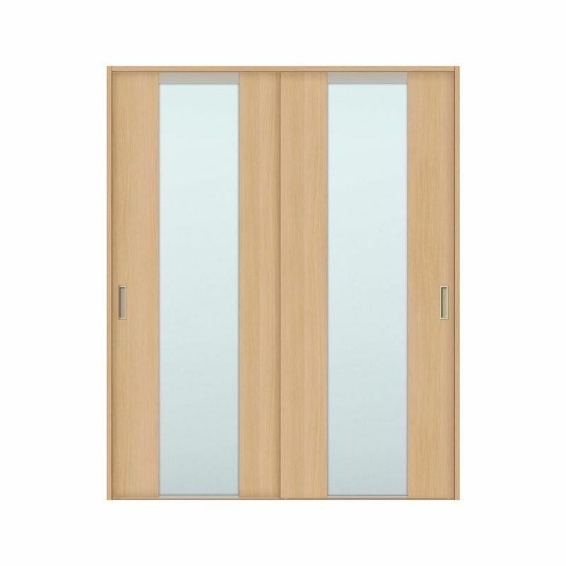 オーダーサイズ リクシル ラシッサＳ 可動間仕切り 上吊方式 引違い戸2枚建 ASMHH-LGN ケーシング付枠 W1092～1992㎜×Ｈ1750～2425㎜