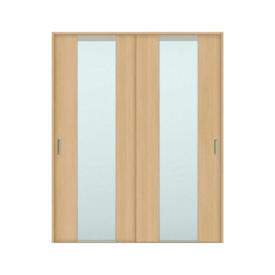 オーダーサイズ リクシル ラシッサＳ 可動間仕切り 上吊方式 引違い戸2枚建 ASMHH-LGN ケーシング付枠 W1092～1992㎜×Ｈ1750～2425㎜