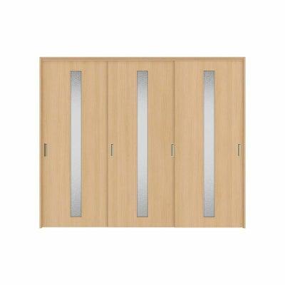 オーダーサイズ リクシル ラシッサＳ 可動間仕切り 上吊方式 引違い戸3枚建 ASMHT-LGA ケーシング付枠 W1604～2954㎜×Ｈ1750～2425㎜