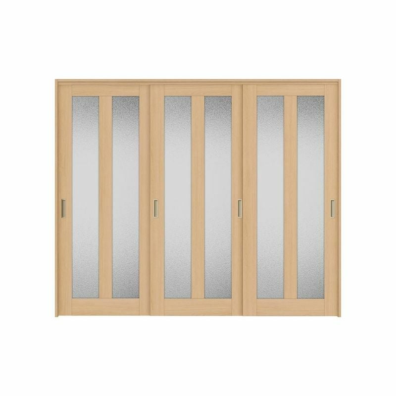 オーダーサイズ リクシル ラシッサＳ 可動間仕切り 上吊方式 引違い戸3枚建 ASMHT-LGG ケーシング付枠 W1604～2954㎜×Ｈ1750～2425㎜