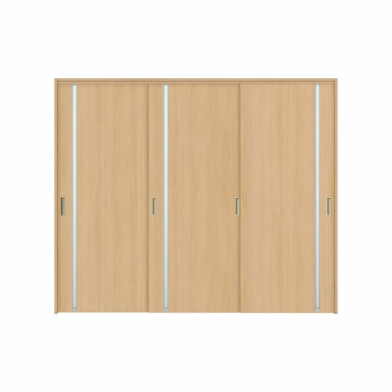 オーダーサイズ リクシル ラシッサＳ 可動間仕切り 上吊方式 引違い戸3枚建 ASMHT-LGL ケーシング付枠 W1604～2954㎜×Ｈ1750～2425㎜