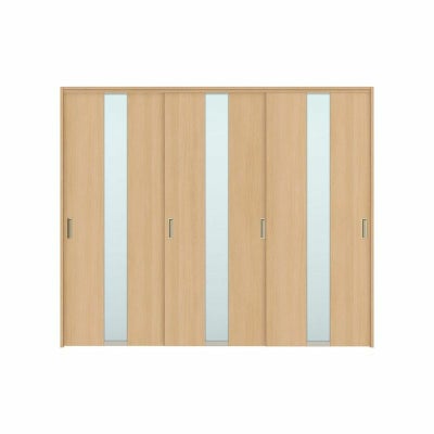 オーダーサイズ リクシル ラシッサＳ 可動間仕切り 上吊方式 引違い戸3枚建 ASMHT-LGM ケーシング付枠 W1604～2954㎜×Ｈ1750～2425㎜