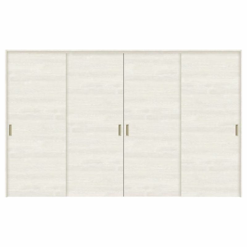 オーダーサイズ リクシル ラシッサＳ 可動間仕切り 上吊方式 引違い戸4枚建 ASMHF-LAB ノンケーシング枠 W2149～3949㎜×Ｈ1750～2425㎜