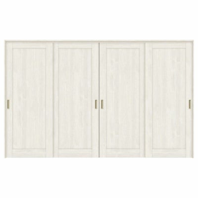 オーダーサイズ リクシル ラシッサＳ 可動間仕切り 上吊方式 引違い戸4枚建 ASMHF-LAG ノンケーシング枠 W2149～3949㎜×Ｈ1750～2425㎜