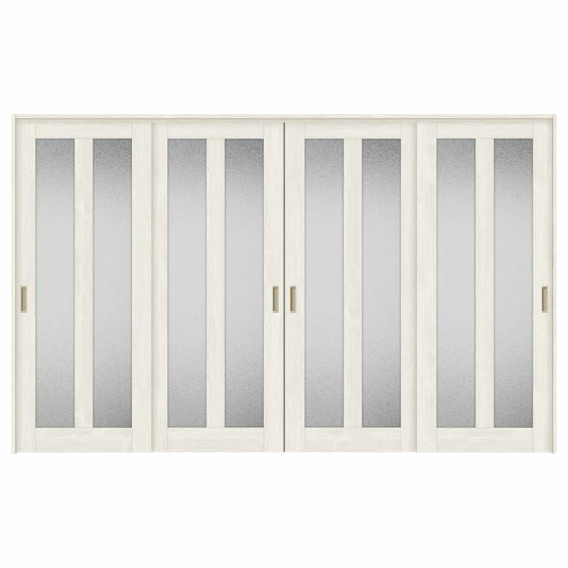 オーダーサイズ リクシル ラシッサＳ 可動間仕切り 上吊方式 引違い戸4枚建 ASMHF-LGG ノンケーシング枠 W2149～3949㎜×Ｈ1750～2425㎜