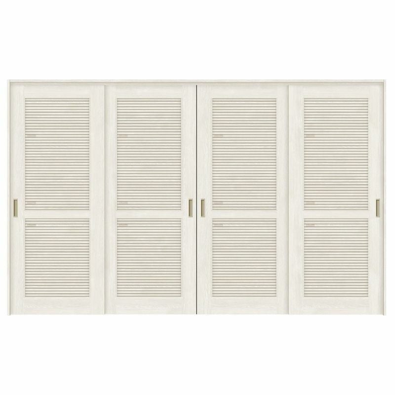 オーダーサイズ リクシル ラシッサＳ 可動間仕切り 上吊方式 引違い戸4枚建 ASMHF-LTA ノンケーシング枠 W2149～3949㎜×Ｈ1750～2425㎜